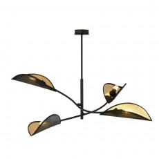 Hanglamp 4xE14 zwart goud (1).jpg