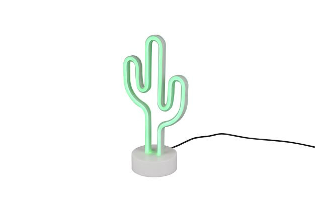 R55220101_CACTUS Tafellamp 1w 10lm Fluo Groen Cactus