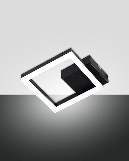 Plafondlamp 11w 1080lm Warmwit Zwart