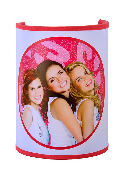 Kinderlamp K3-Wandlicht Pink E14