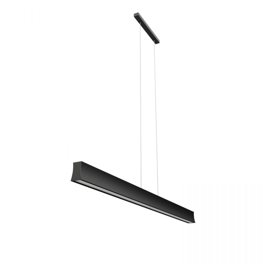 Hanglamp 38w 2850lm 3000k zwart