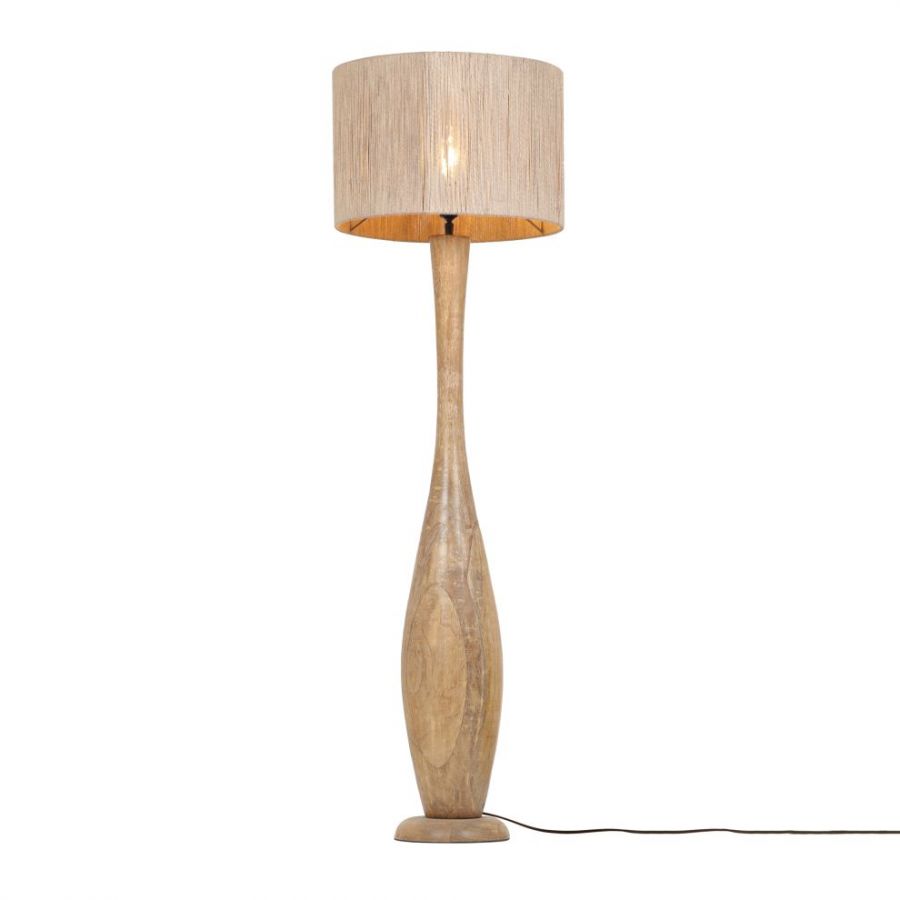 467200130 TOBA Vloerlamp E27 Natuur