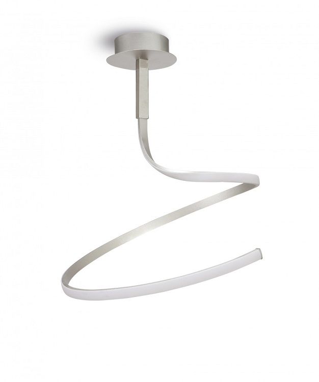 Plafondlicht 30w 2400lm 3000k Silver Metallic