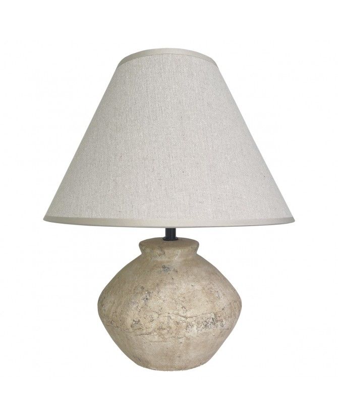 Tafellamp E14 met kap Beige