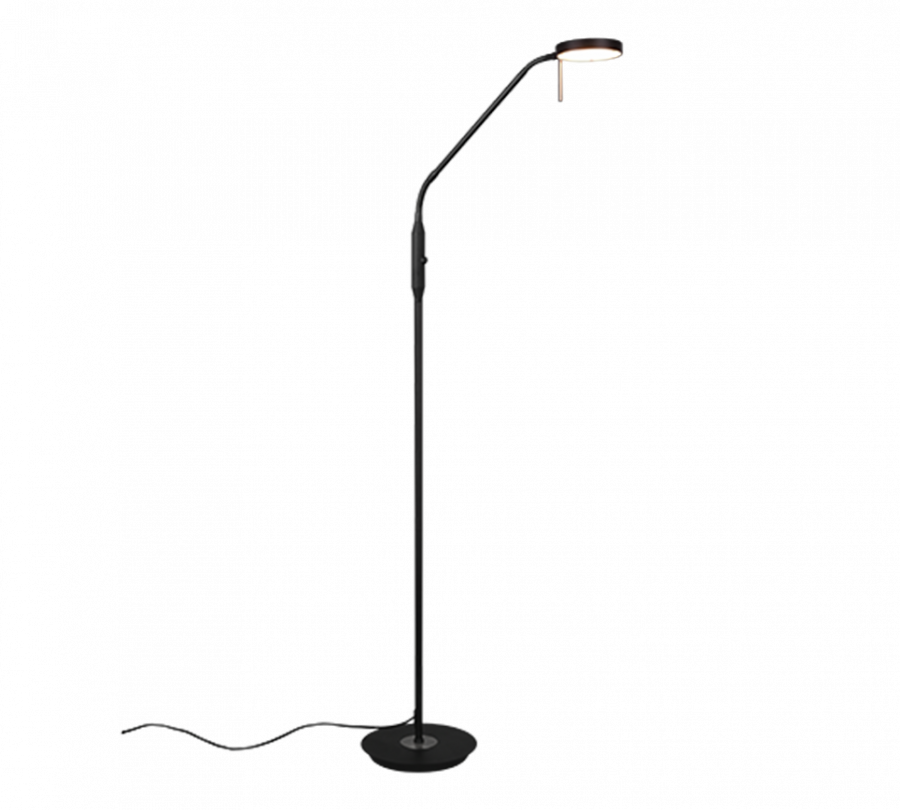 423310132 MONZA Leeslamp 12w 1400lm CCT Dim zwart
