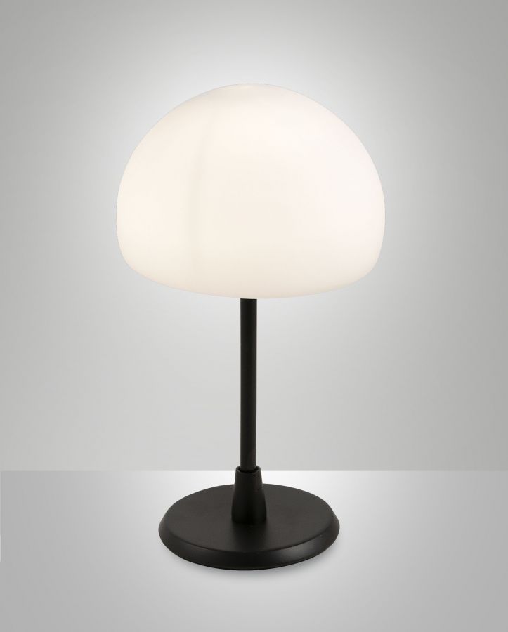 Touch-Tafellamp G9/3w Zwart Opaal