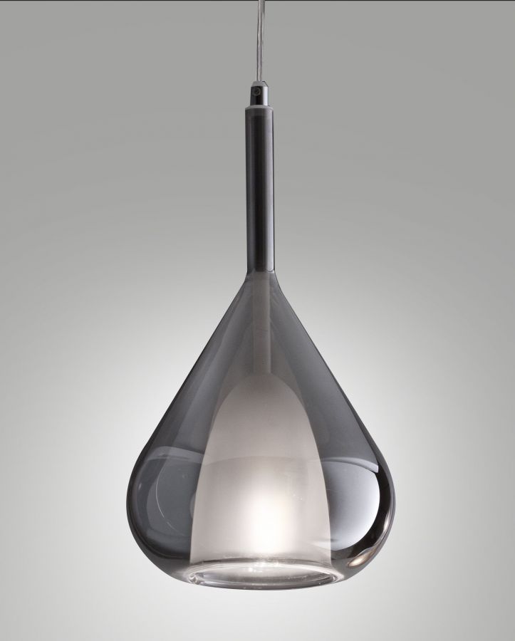 pendel E27 Transparant grijs
