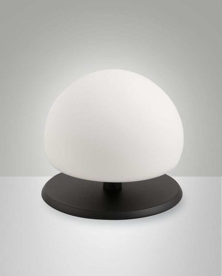 Touch-Tafellamp G9/3w Zwart Opaal