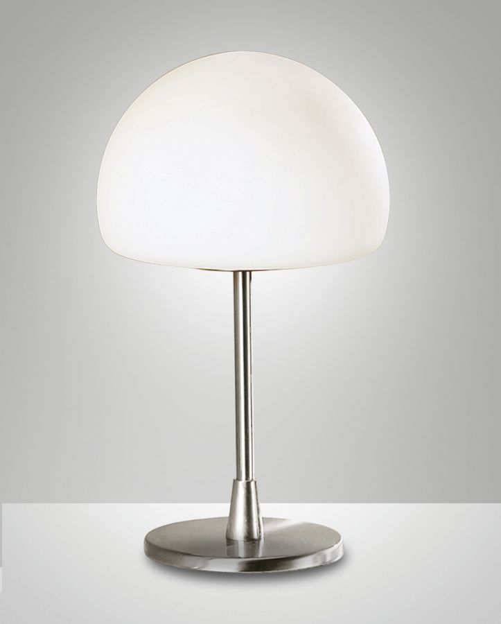 Touch-Tafellamp G9/3w Nikkelmat Opaal