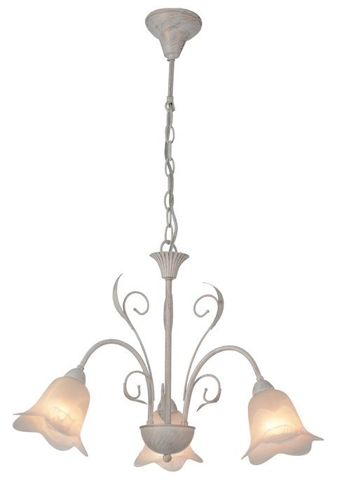 3416154 SURYA Luster 3xE14 antiek wit