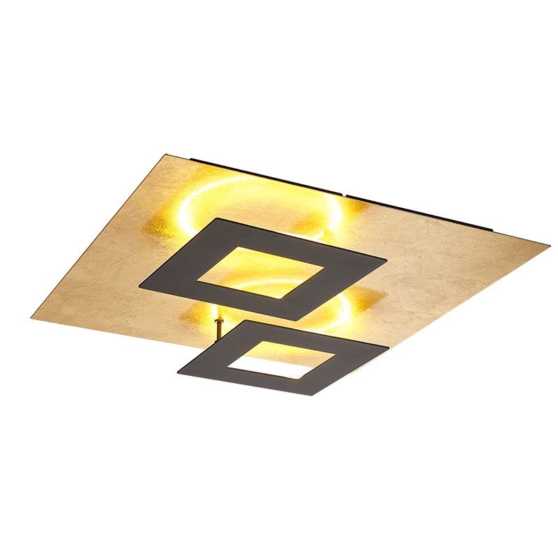 Plafondlicht 48w 3360lm 3000k Zwart Goud