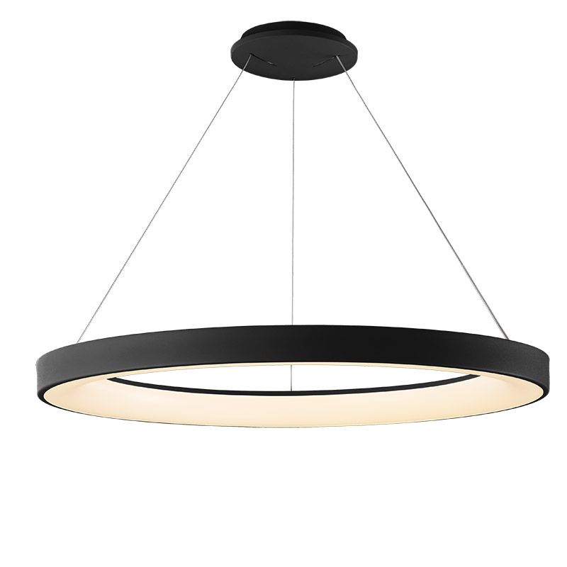 Hanglamp 90cm CCT Dim Zwart