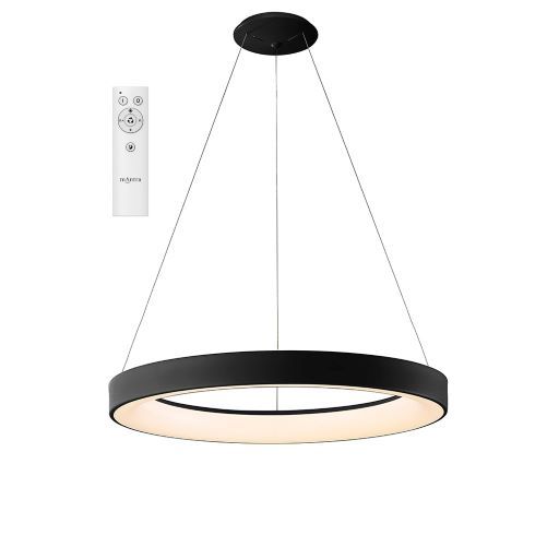 Hanglamp 65cm CCT Dim Zwart