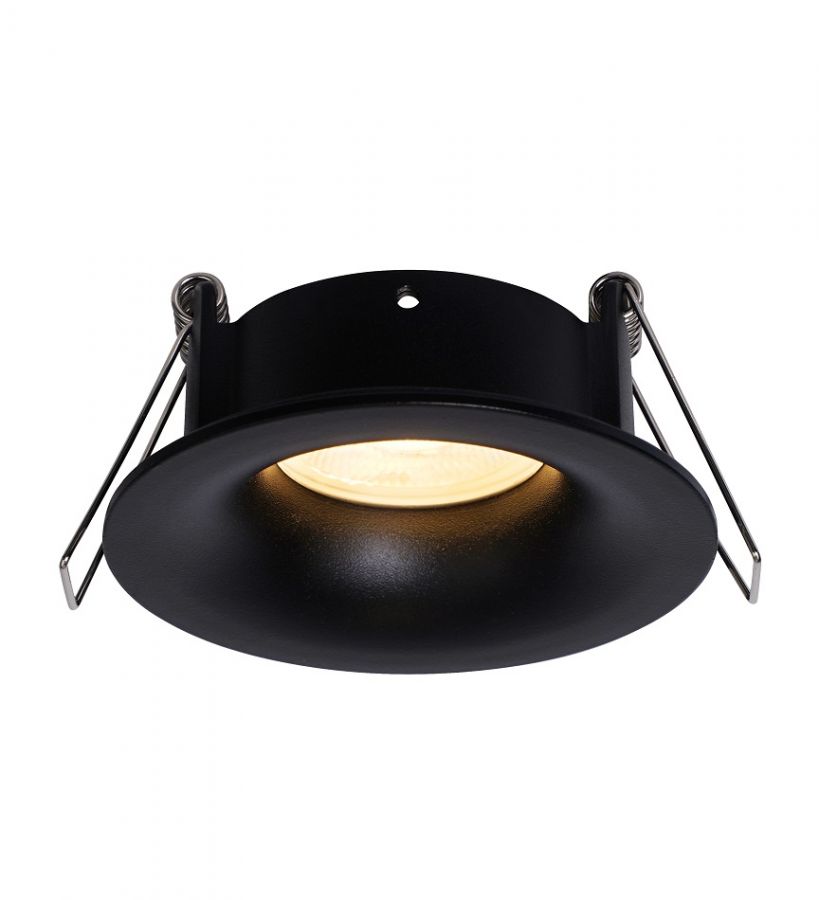 Inbouw GU10 IP54 Zwart