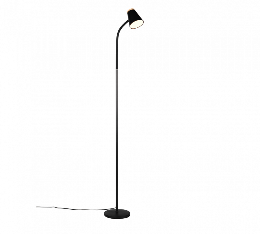 R45831102 PONGO Leeslamp 4,5w 500lm 3000k zwart