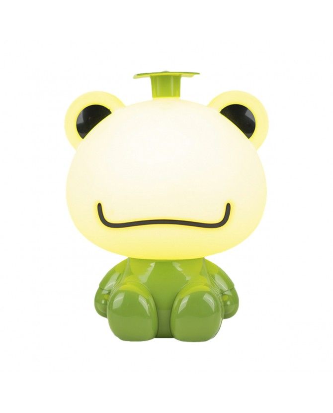 Kinderlamp 3w groen kikkertje