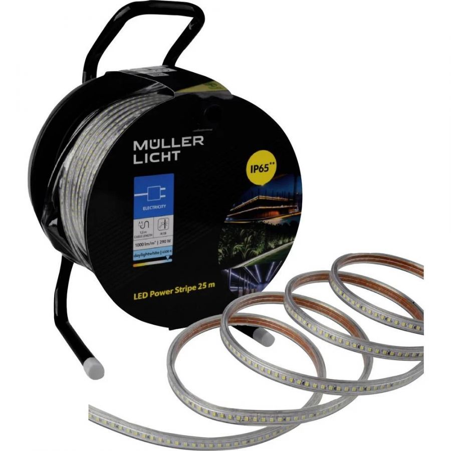 LED Power Stripe 25 m 290w 1000lm/m IP65 6500k
