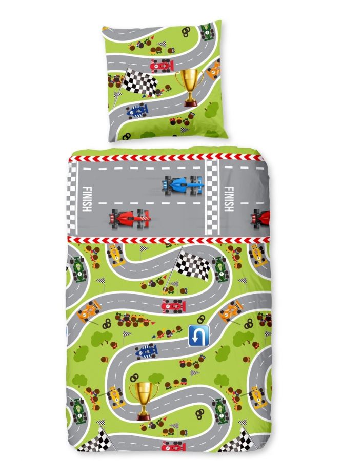 Dekbedovertrek 30012 groen 140x220 