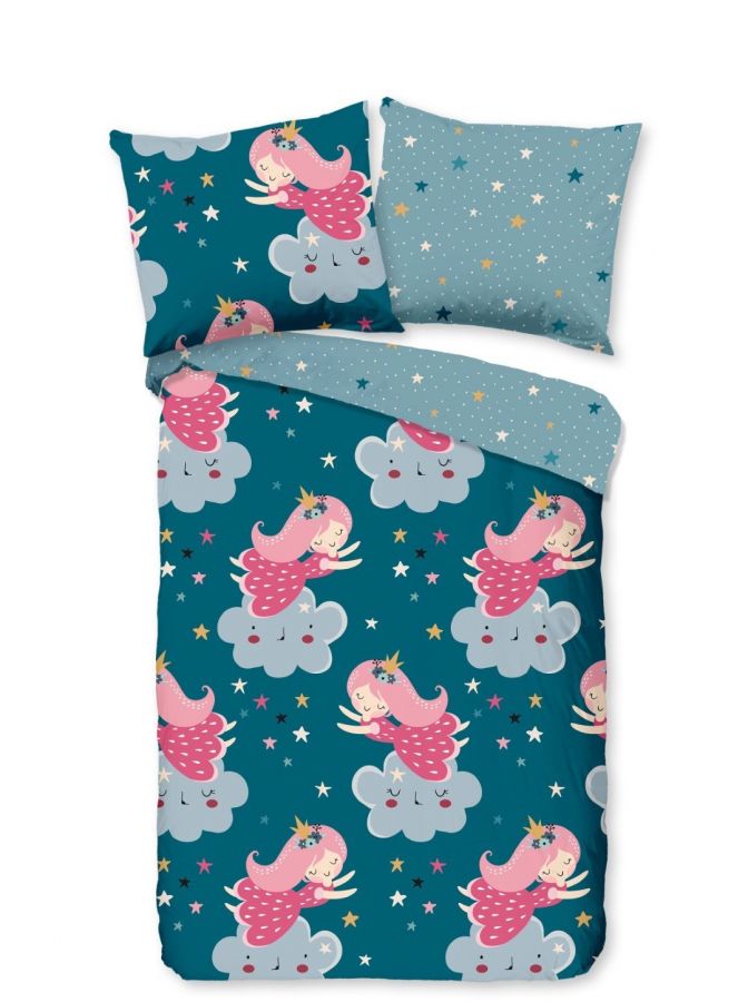 Dekbedovertrek 30313 petrol 140x220 