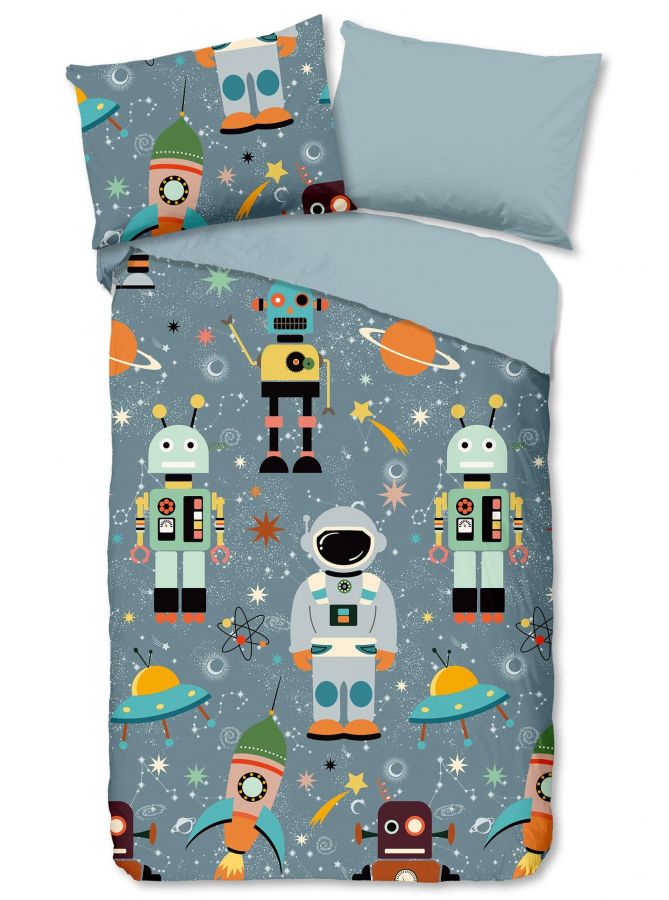 Dekbedovertrek 30388 Grijs 140x220 