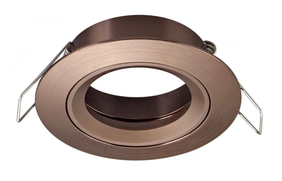 Inbouwspot GU10 Vast Brons