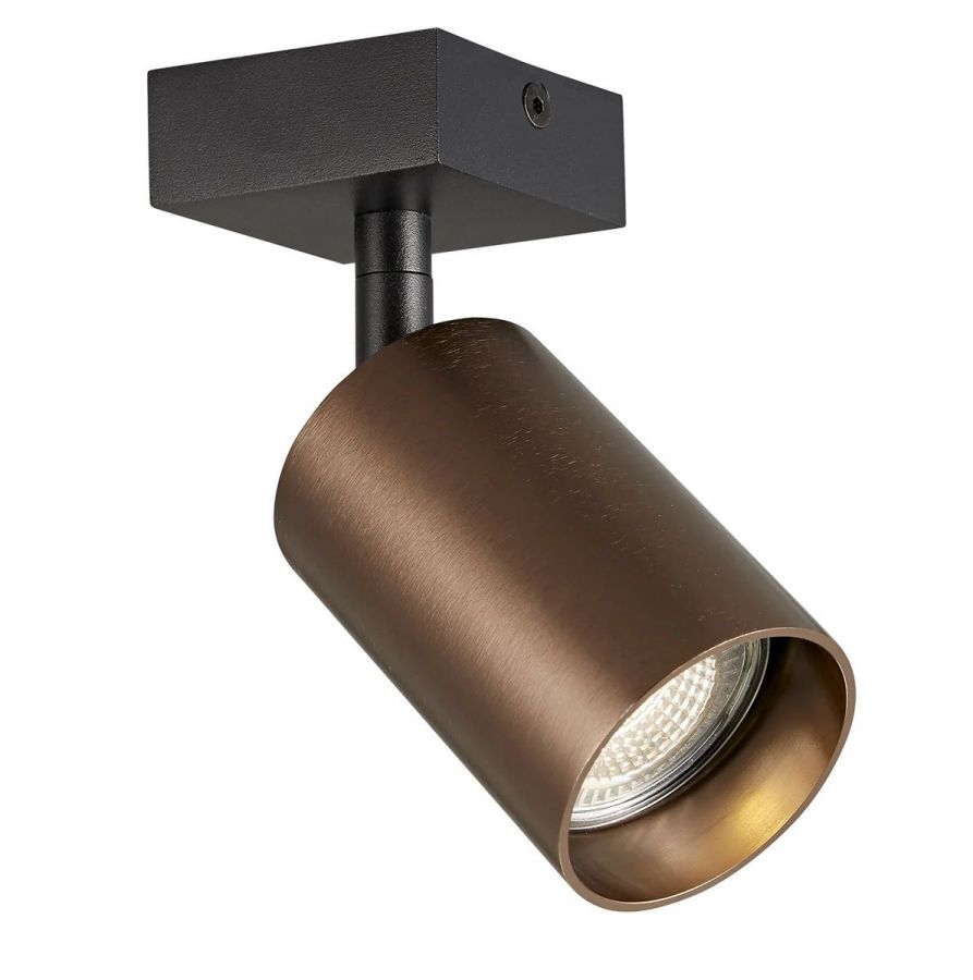 4014541 TABOO Spot GU10 zwart+brons