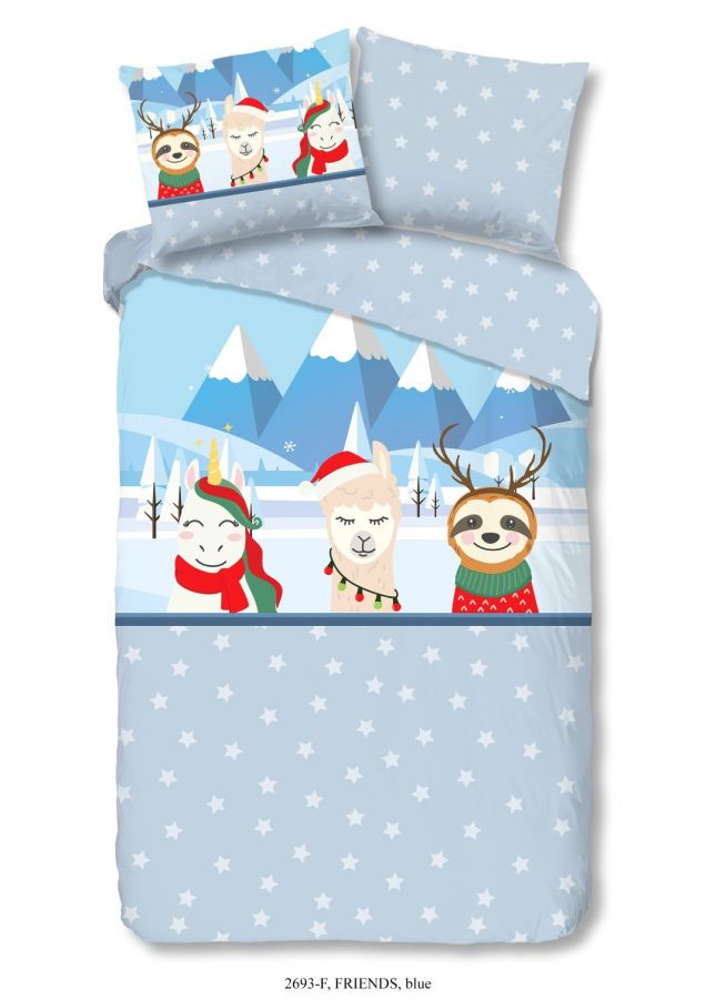 FLANEL Dekbedovertrek 2693 140x220 