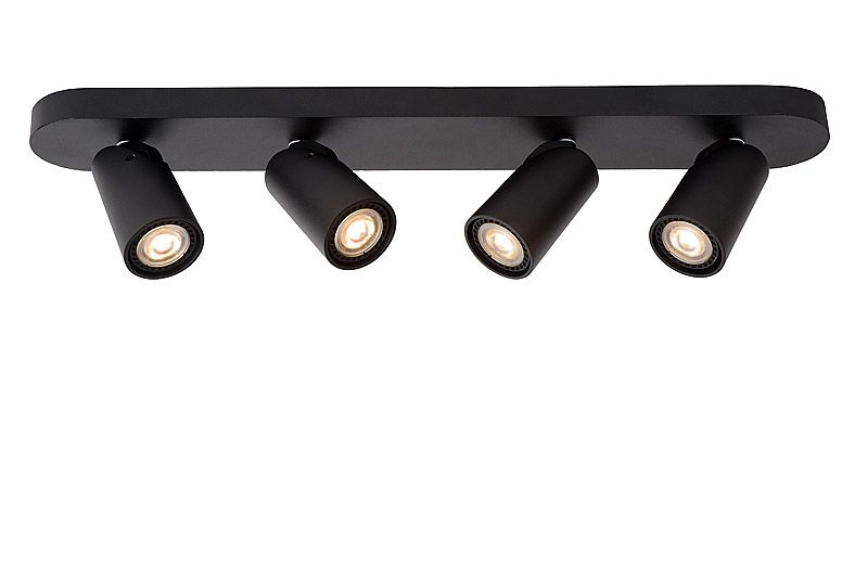 23954/21/30 XYRUS Spot GU10 4x5w 320lm 3000k zwart