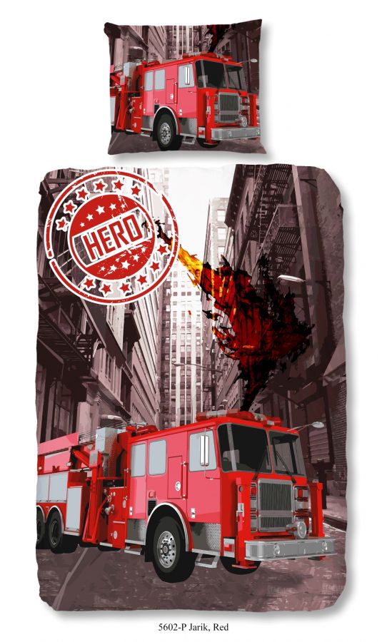 Dekbedovertrek 5602 140x220  rood
