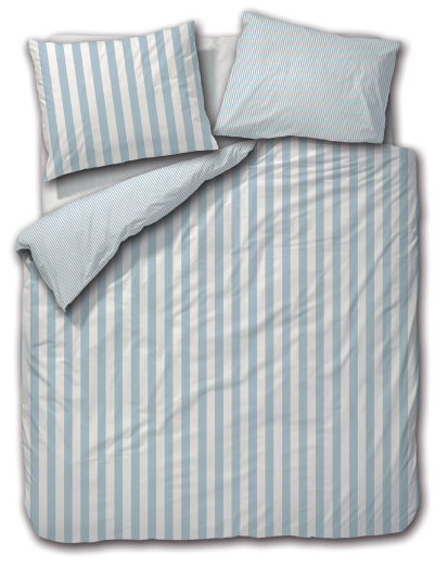 Dekbedovertrek Davide blauw 240x220