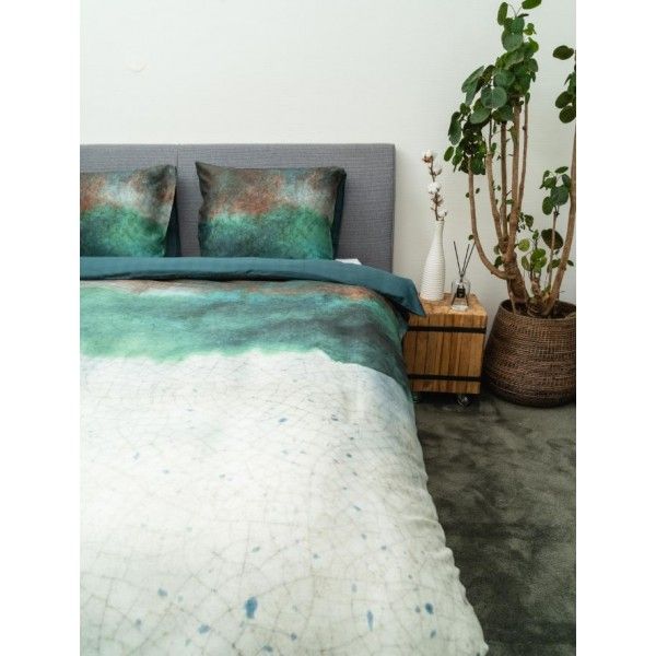 Dekbedovertrek Maego groen 260x220