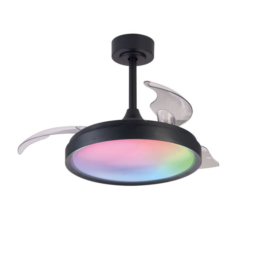 Plafondventilator 40w 4200lm CCT+RGB