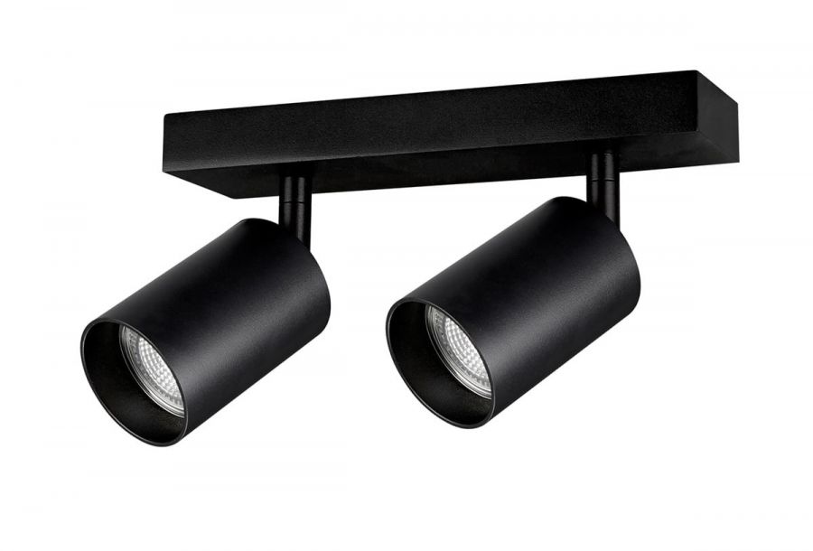 4014532 TABOO Spot 2xGU10 zwart