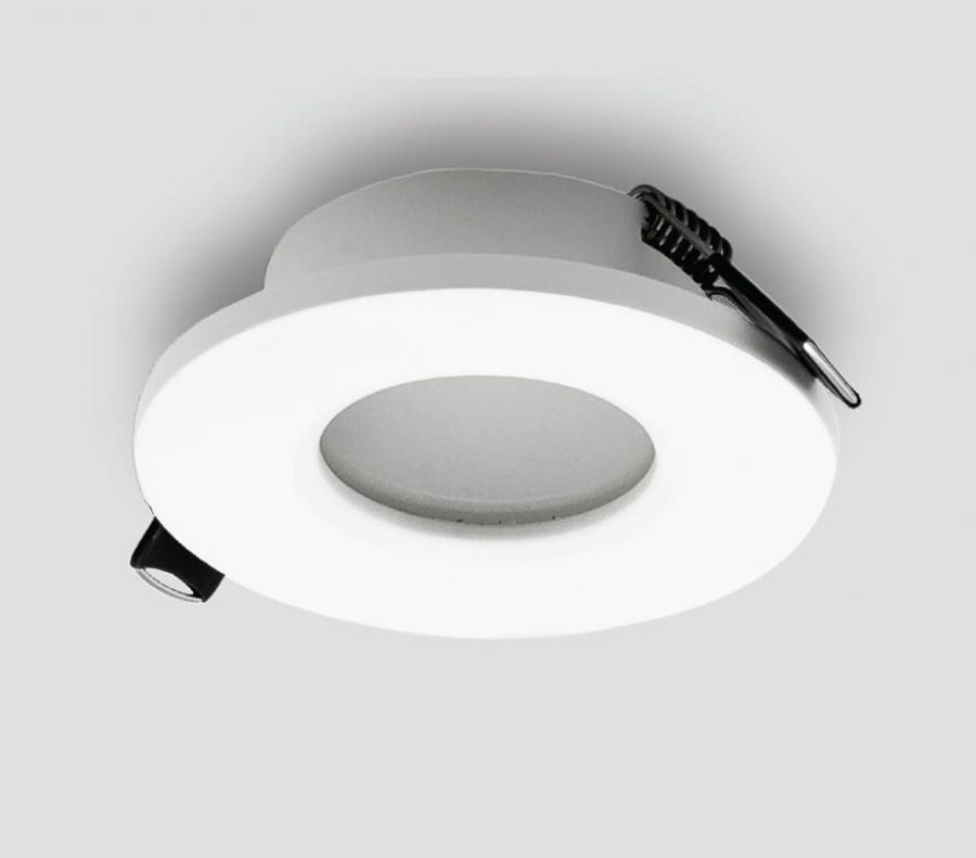 Inbouwspot GU10 IP54 Wit