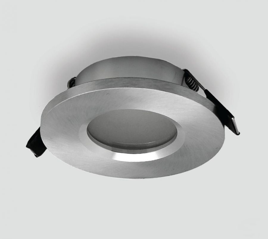 Inbouwspot GU10 IP54 Nikkelmat