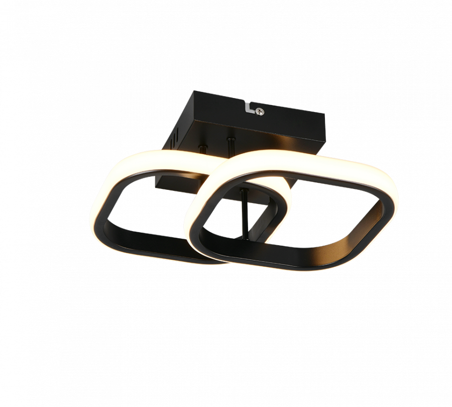 R63531932 KASIA Plafond/wandlamp 7w 800lm 3000k zwart