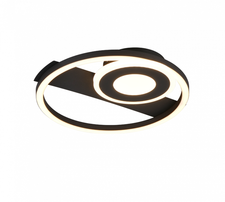 R63671132 HORUS Plafondlamp 22w 2500lm 3000k zwart