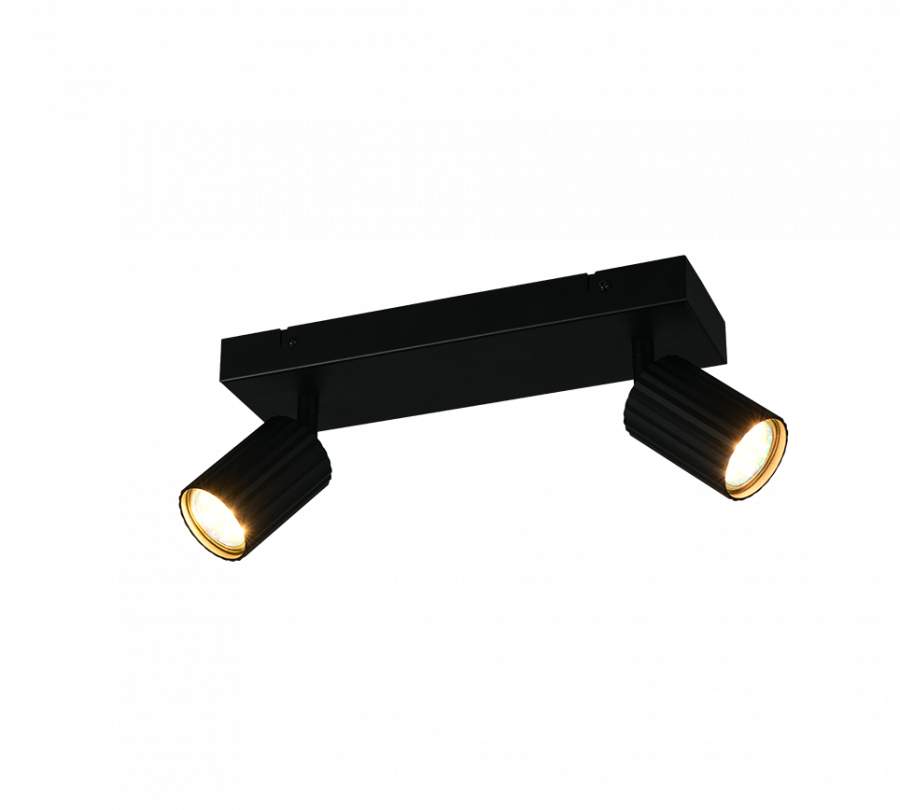 867700232 SOKA Spot 2xGU10 zwart