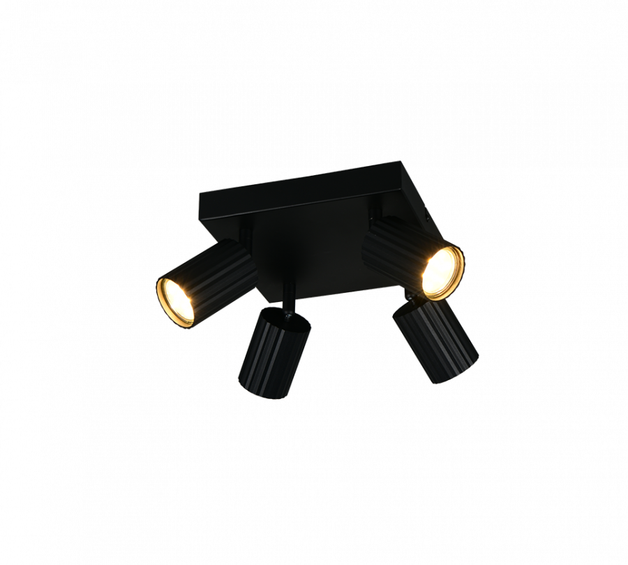 867730432 SOKA Spot 4xGU10 zwart