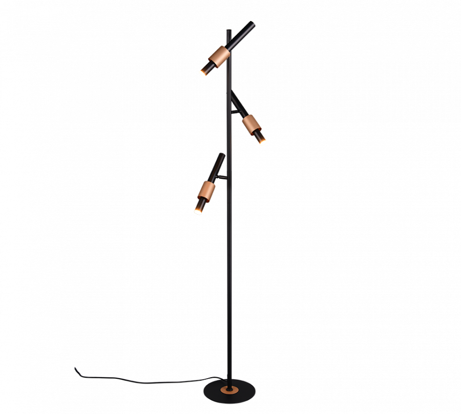 455310332 IKARIS Vloerlamp 3x4,5w 450lm CCT zwart