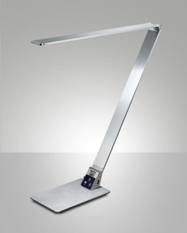 Bureaulamp 12w 900lm WHITES DIM Alu