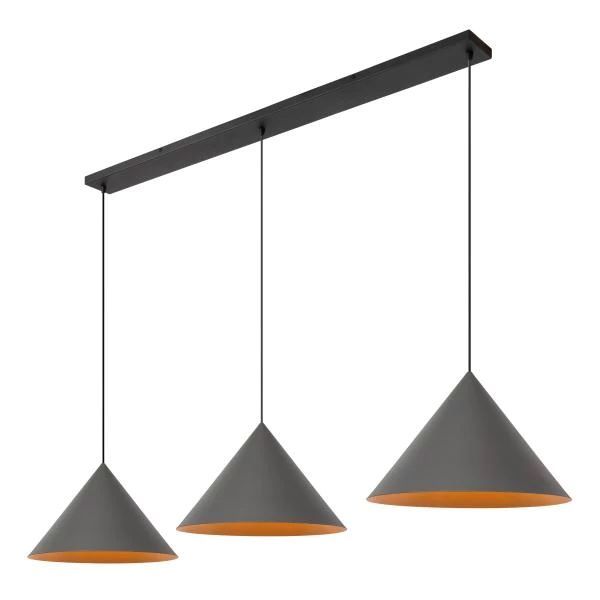 21440/03/36 SPITZE Hanglamp 3xE27 Grijs