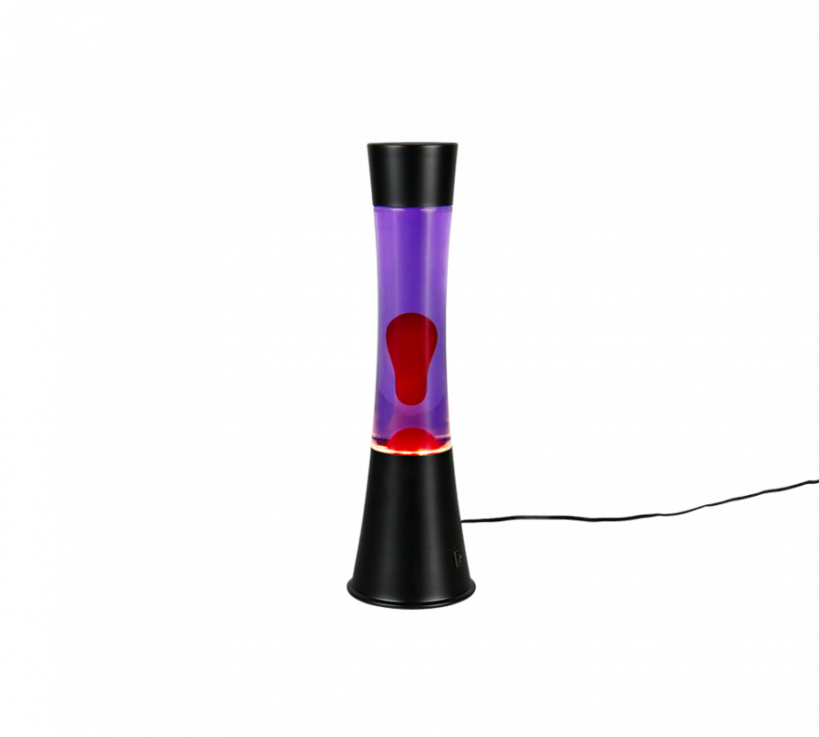 R50559192 ETNA LED Lavalamp 21w 260lm 3000k zwart rood