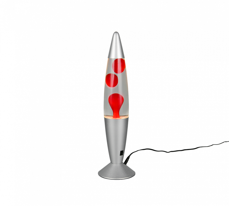 R50079110 VESUV LED Lavalamp 21w 260lm 3000k grijs rood