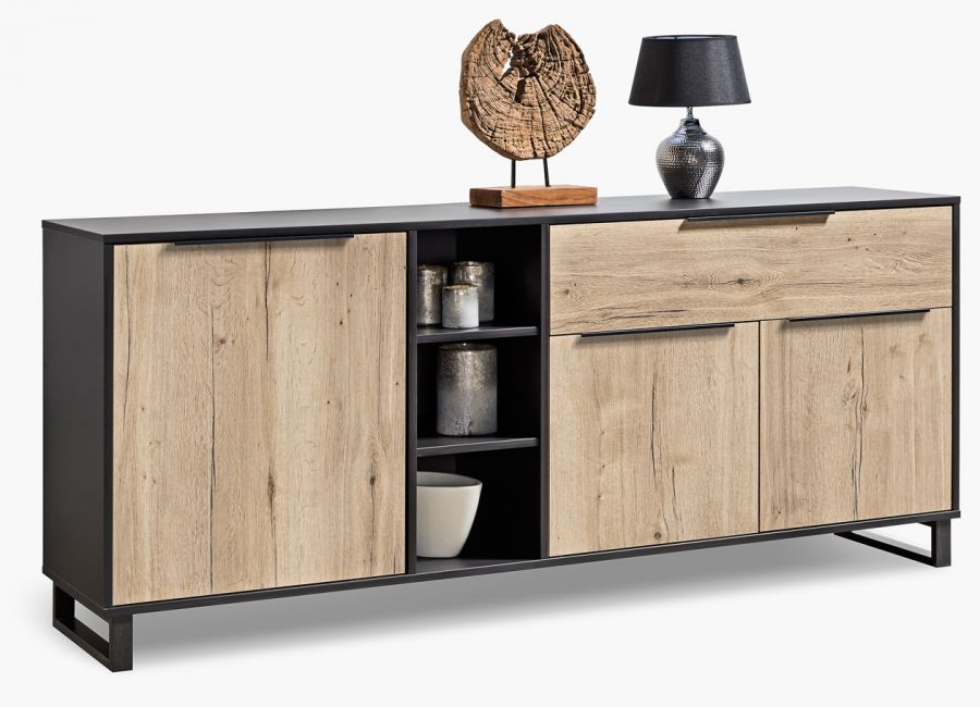 Dressoir Capri 3 deuren 1 lade