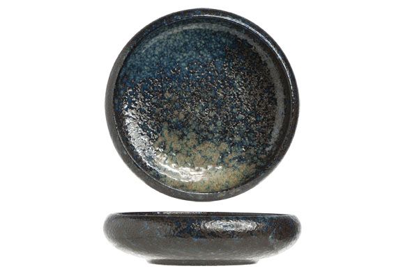 Schaaltje BLACK YORU 16X4.5CM