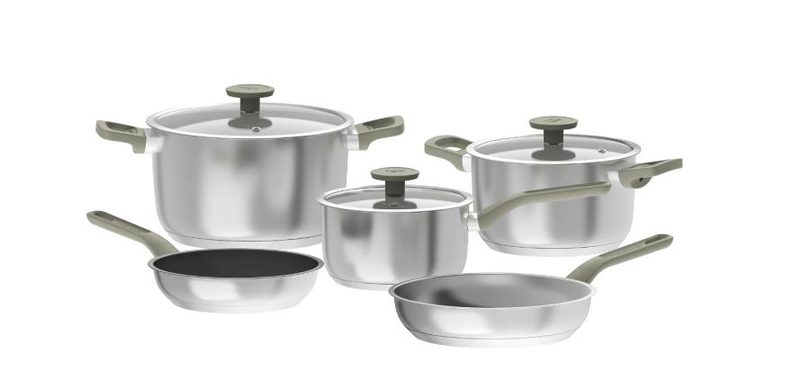 8-delige kookpottenset Bolt