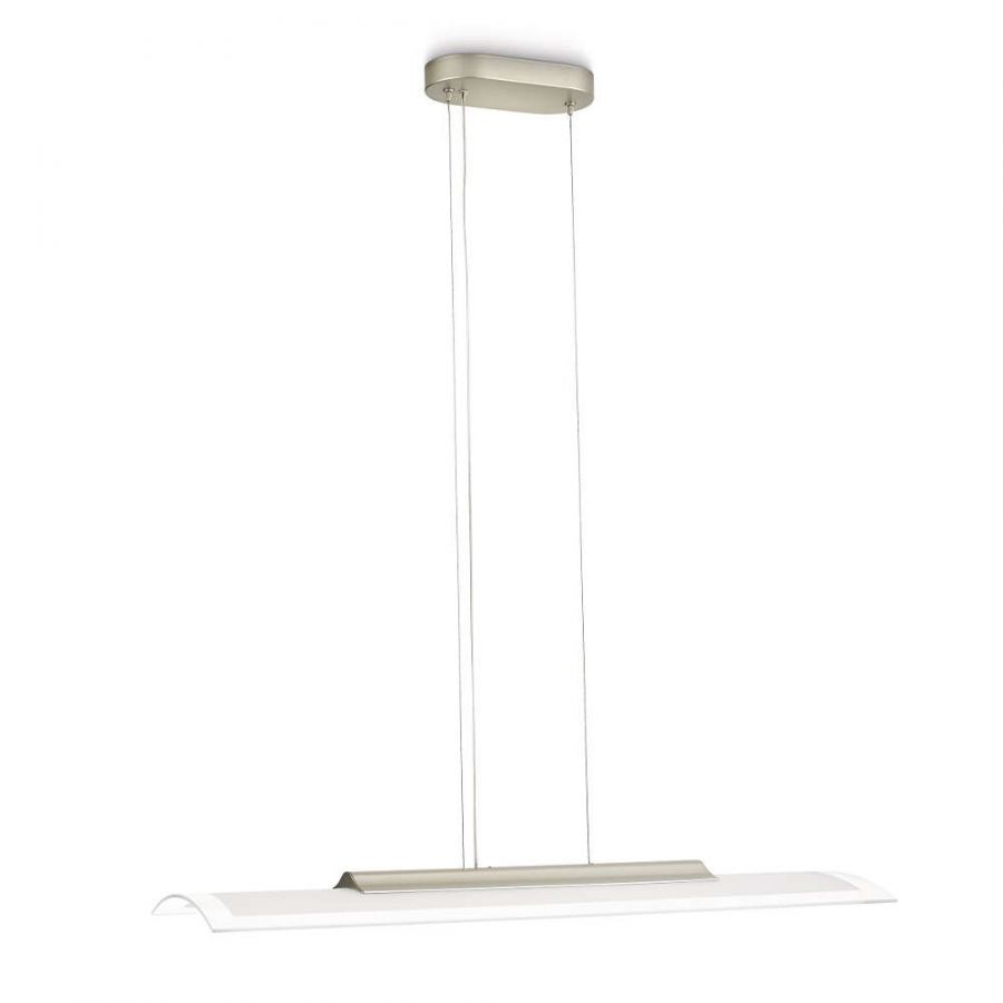 Luster LED grijs 6x2w 590lm 2700k