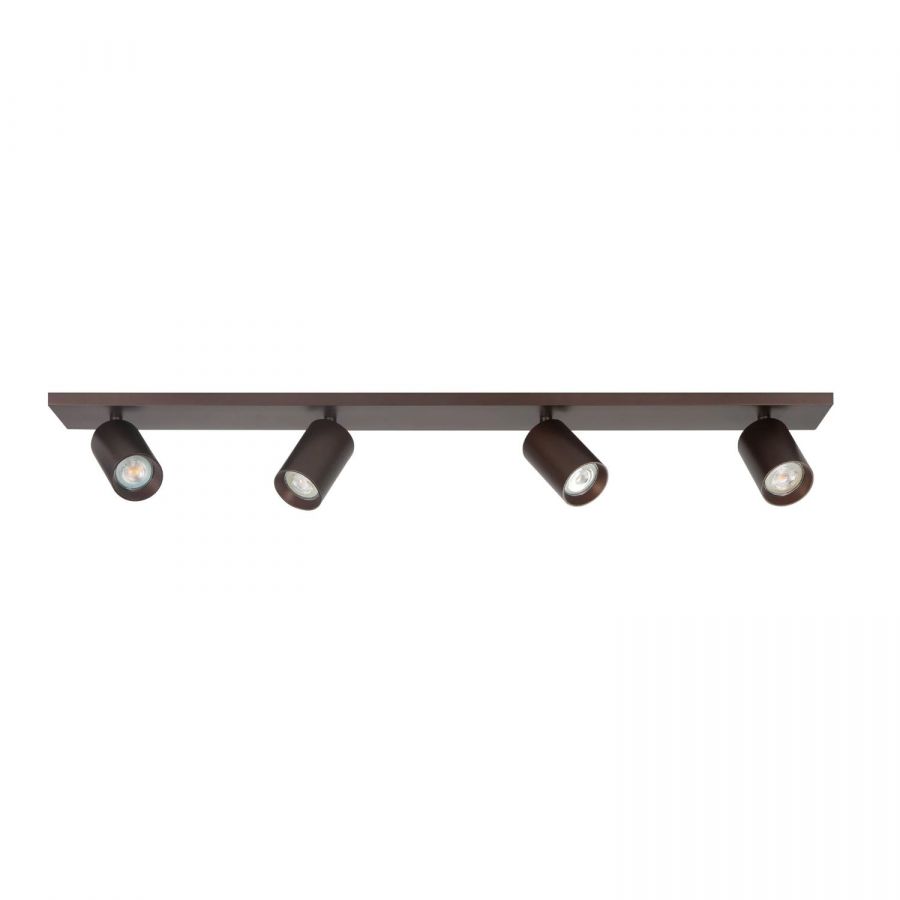 spot balk 4xGU10 choco