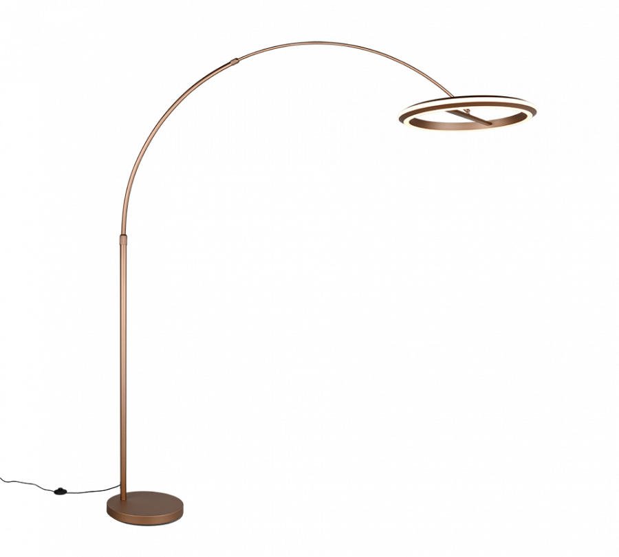 442410165 AMADOR Booglamp 21w 2400lm CCT koffie